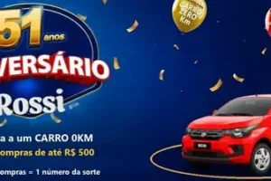 Promoção Aniversário Rossi