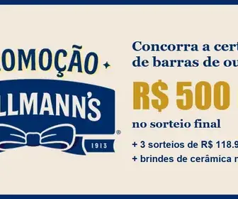 Promoção Hellmann’s