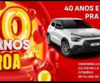 Comercial Coroa 40 anos