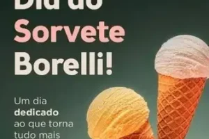 casquinha grátis Gelato Borelli