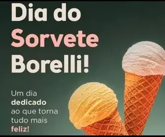 casquinha grátis Gelato Borelli