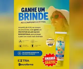 Promoção Protetor Solar OAZ