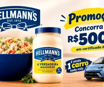 promoção Hellmann's
