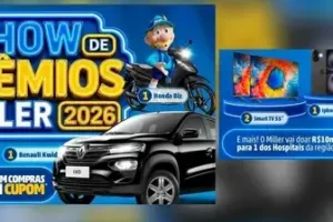 Promoção Show de Prêmios Miller 2026