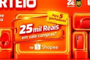 promoção Zé Delivery Shopee